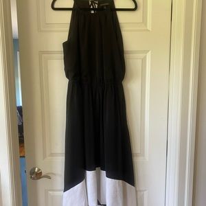 Banana republic size 12 high low sleeveless dress